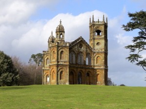 The Gothic Temple at Stowe House, Buckinghamshire, photographed by Amanda Lewis.