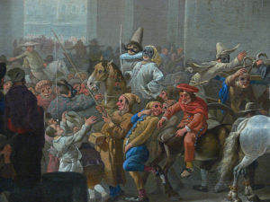 17th Century Roman Carnival celebration.
